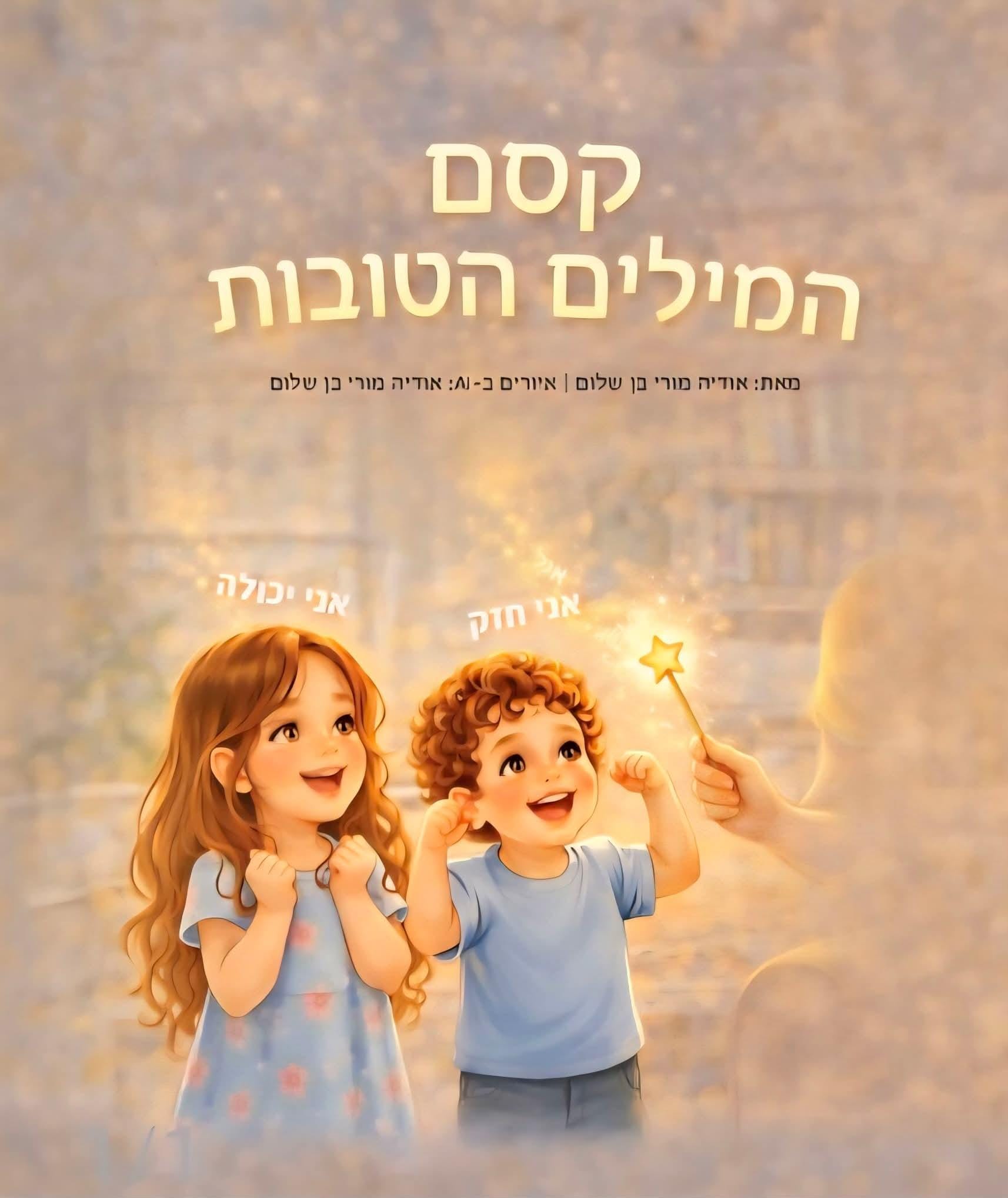 כריכת הספר — קסם המילים הטובות